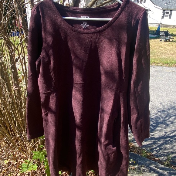 Duluth Trading Co Dresses & Skirts - Duluth Wearwithall Ponte Dress L